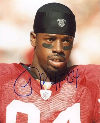 JOSH MORGAN SAN FRANCISCO 49ERS SIGNED 8X10 PHOTO W/COA