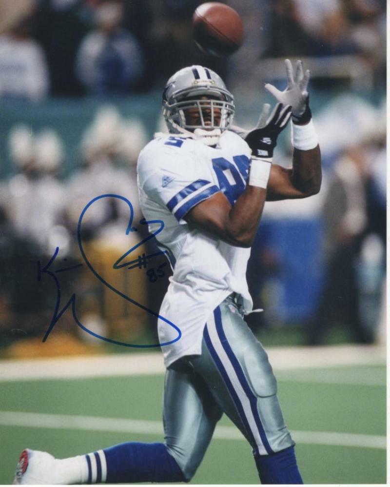 KEVIN WILLIAMS DALLAS COWBOYS ACTION SIGNED AUTOGRAPHED 8X10 W/COA