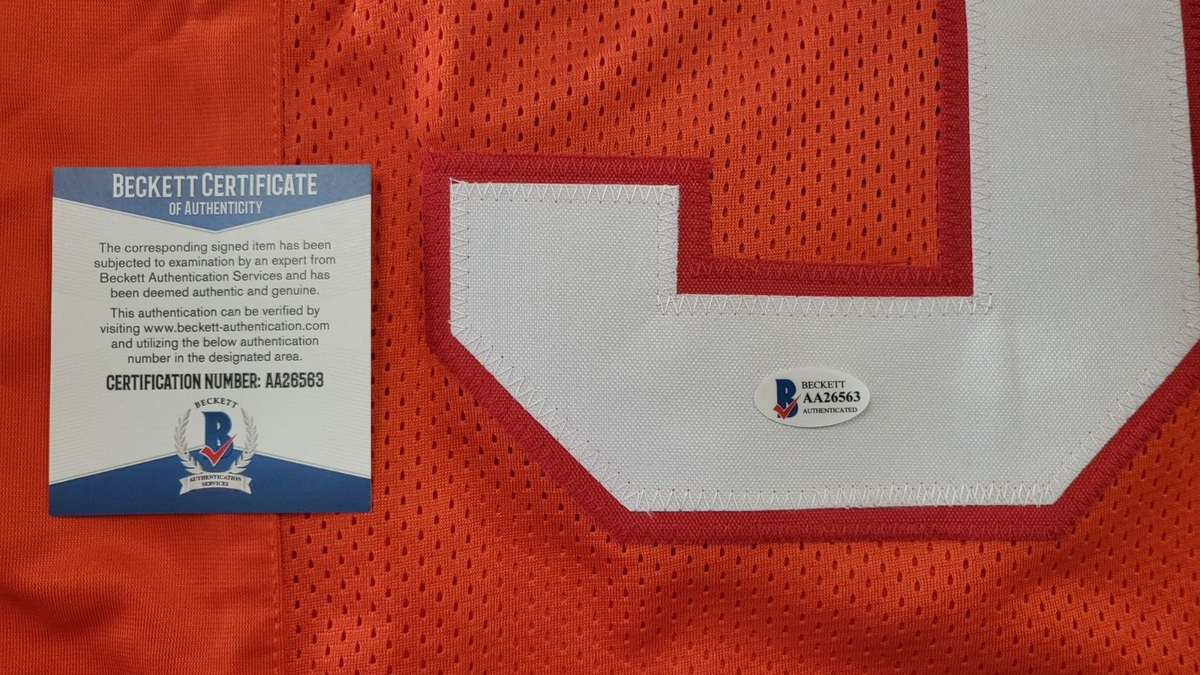 LARRY BALL BUCS 0-14 SIGNED AUTOGRAPHED CUSTOM JERSEY JSA COA AUTHENTIC