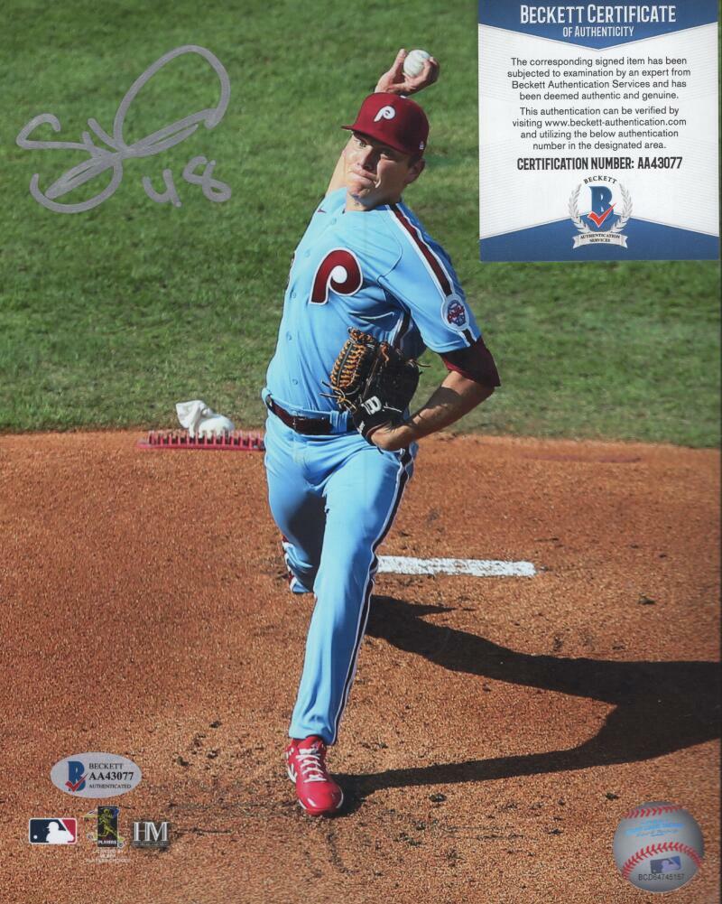 SPENCER HOWARD PHILADELPHIA PHILLIES SIGNED 8X10 PHOTO BECKETT AA43077