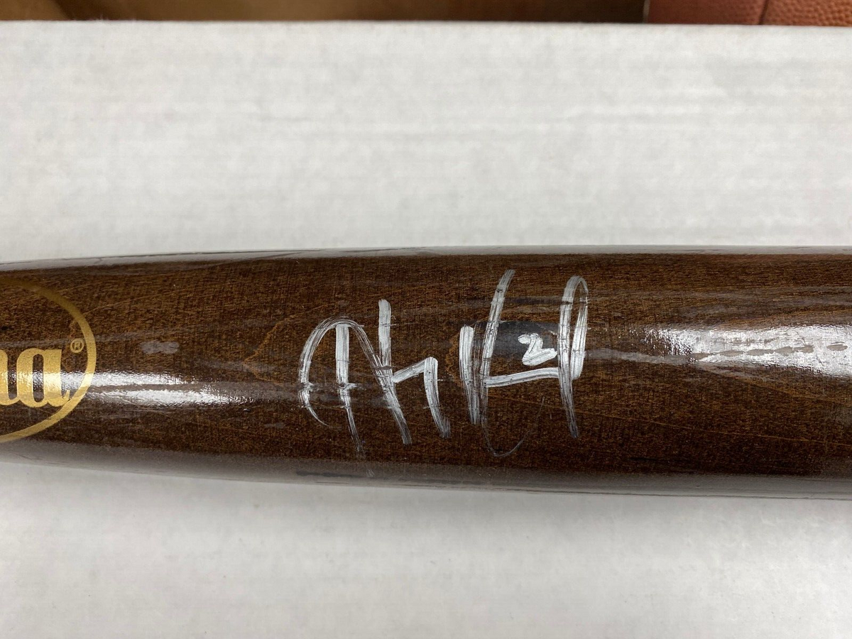 HANLEY RAMIREZ MARLINS/RED SOX SIGNED AUTOGRAPHED NOKONA GAME BAT W/COA RARE