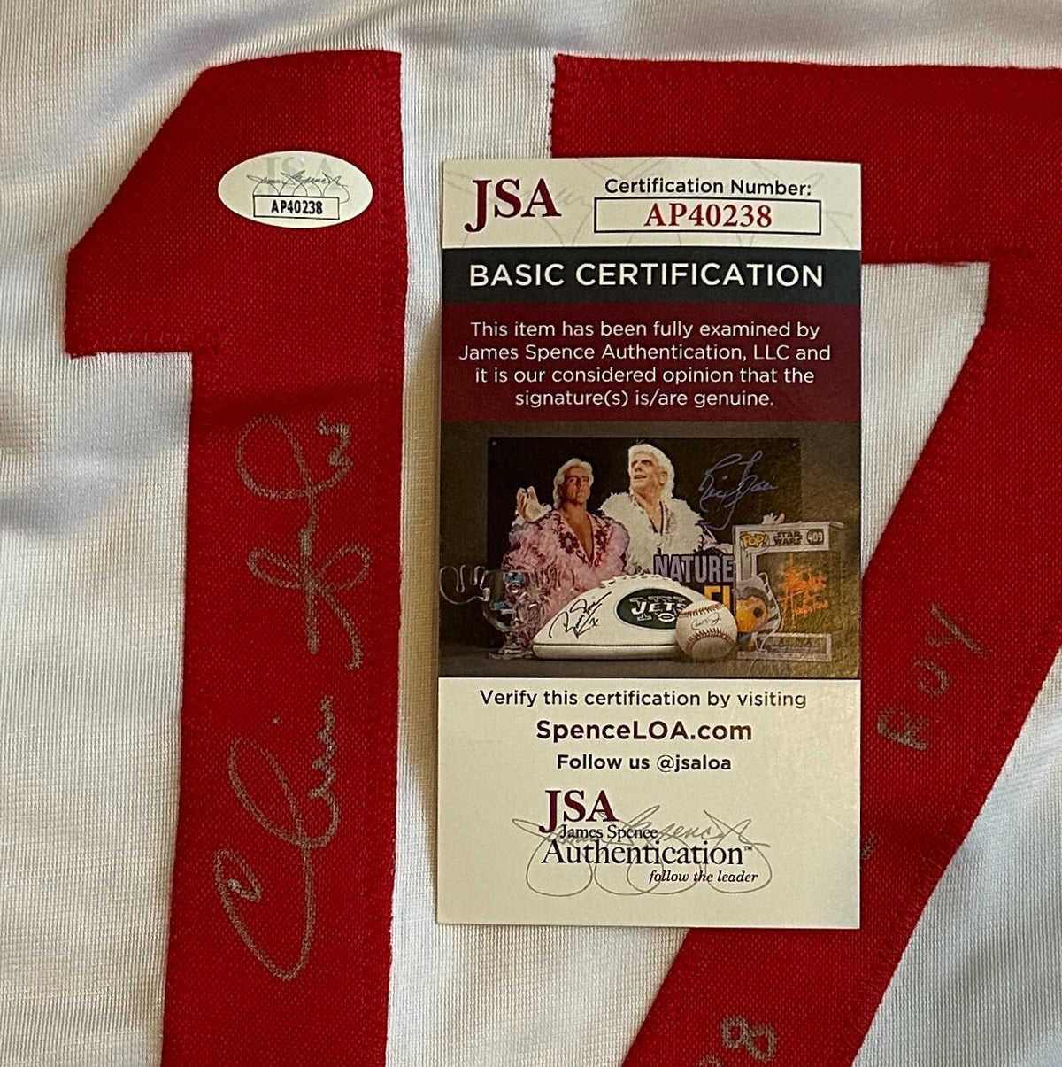 CHRIS SABO REDS SIGNED AUTOGRAPHED WHITE CUSTOM JERSEY SZ XL JSA