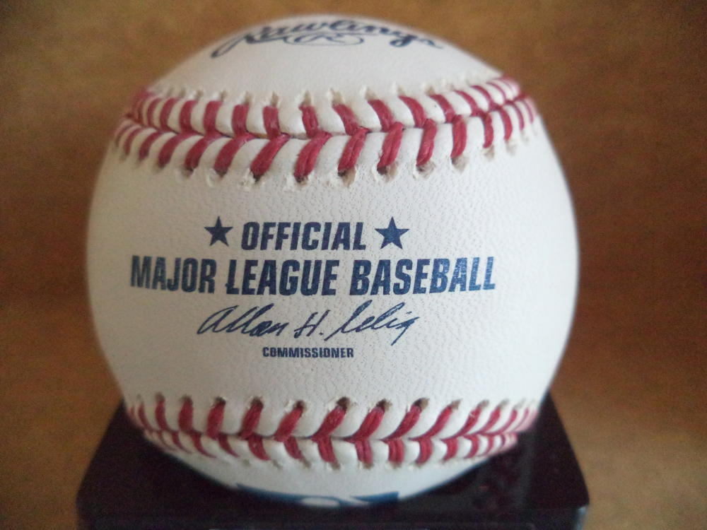 MAC SCARCE TWINS/PHILLIES SIGNED AUTOGRAPHED M.L. BASEBALL COA