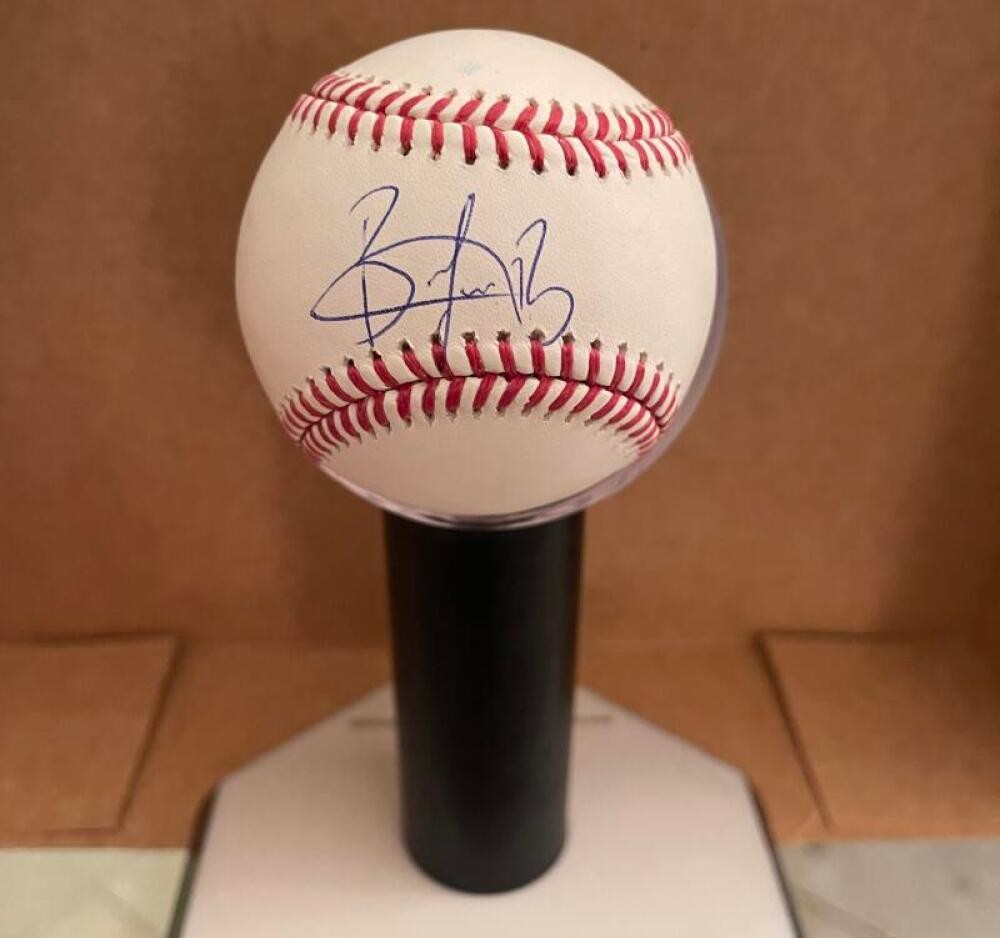 BRAYAN BELLO RED SOX  SIGNED AUTOGRAPHED M.L. BASEBALL BECKETT AUTH