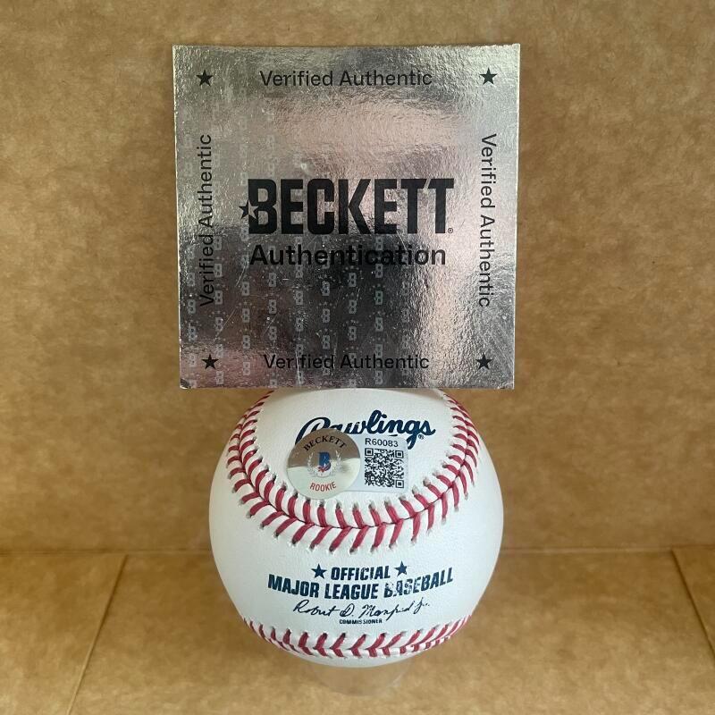 PATRICK ROMERI CARDINALS SIGNED AUTOGRAPHED M.L. BASEBALL BECKETT AUTHENTICATED