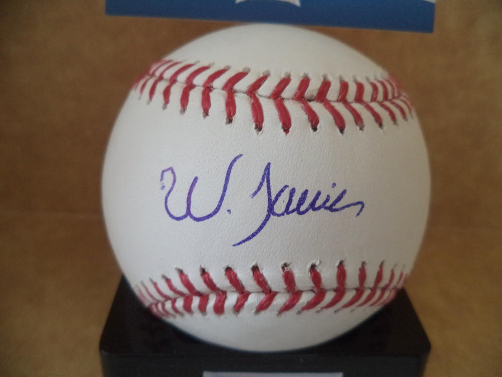 WANDER JAVIER MINNESOTA TWINS ROOKIE YEAR SIGNED M.L. BASEBALL BECKETT R07635