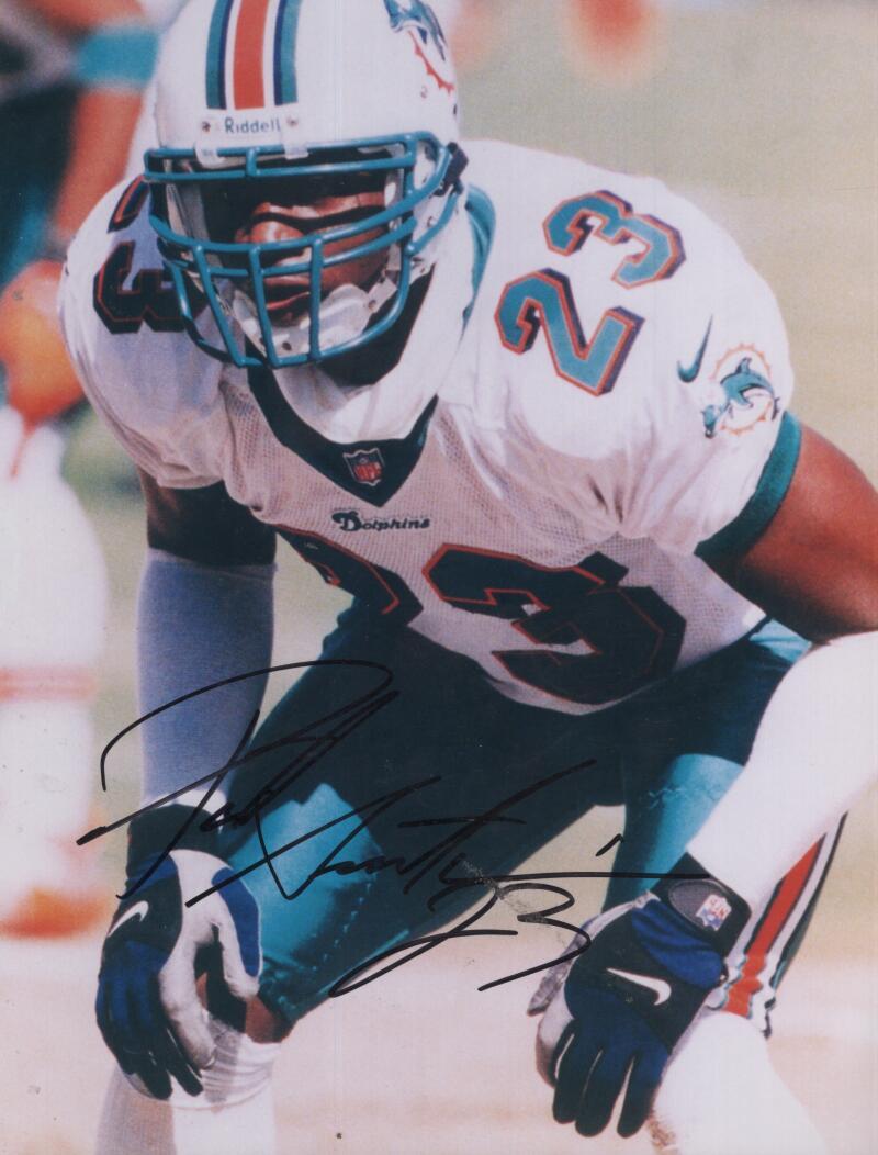 PATRICK SURTAIN DOLPHINS SIGNED AUTOGRAPHED 8X10 PHOTO W/ COA
