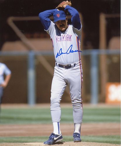 DON  AASE      NY  METS   SIGNED 8X10