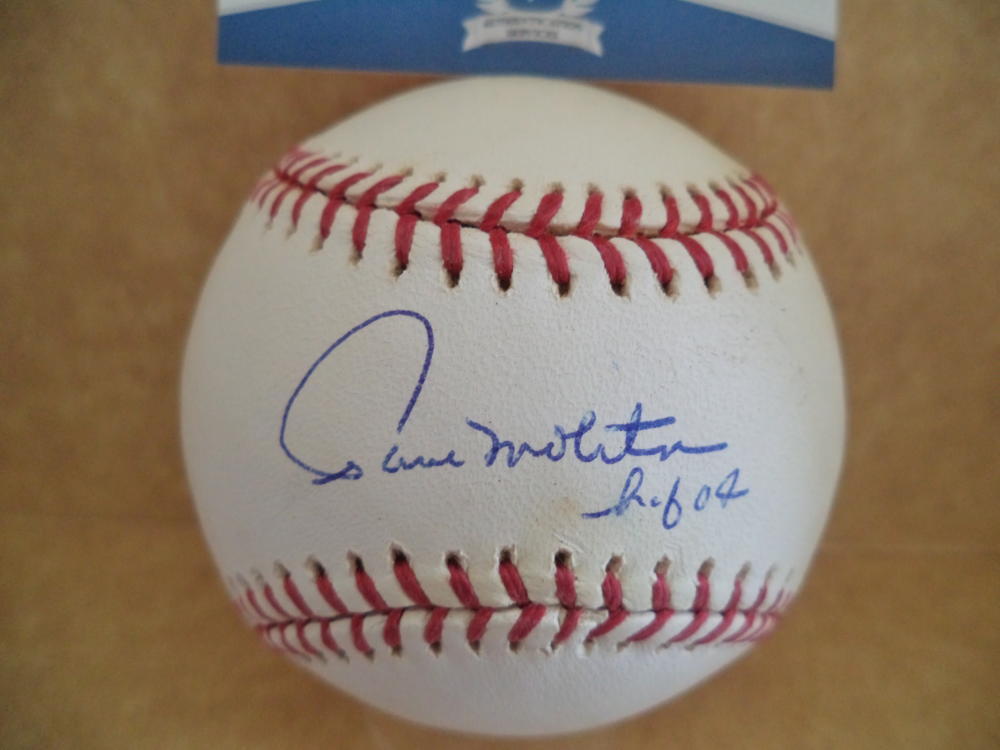 PAUL MOLITOR HOF 04 TWINS/BREWERS SIGNED AUTOGRAPH M.L BASEBALL BECKETT E32525