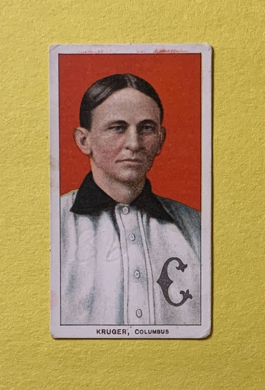1906-11 T206 PIEDMONT 350 OTTO KRUGER COLUMBUS SENATORS