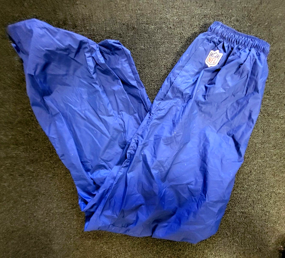 NIKE NFL SHIELD ON FIELD BLUE FOOTBALL WORK OUT GYM PANTS SIZE LARGE MENS