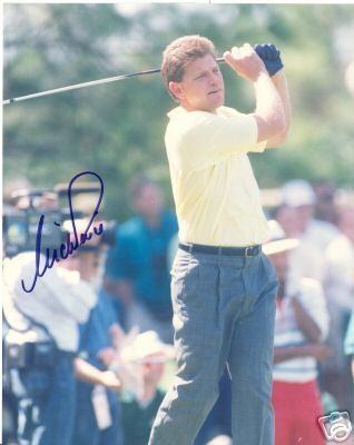 NICK PRICE PGA GOLF STAR SIGNED 8X10 PHOTO W/COA