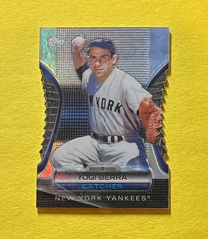 2012 TOPPS YOGI BERRA DIE CUT #GMDC-16 YANKEES HOF