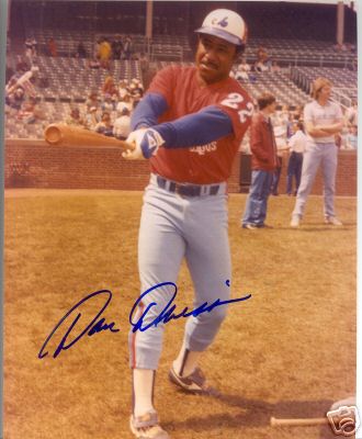 DAN DRIESSEN MONTREAL EXPOS SIGNED 8X10 PHOTO W/COA