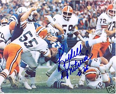 LYDELL MITCHELL BALTIMORE COLTS SIGNED 8X10 PHOTO W/COA