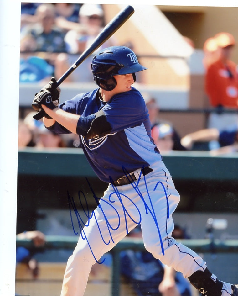 MARTY  GANTT  TAMPA BAY RAYS  SIGNED  AUTOGRAPHED  8x10 PHOTO    W/ COA