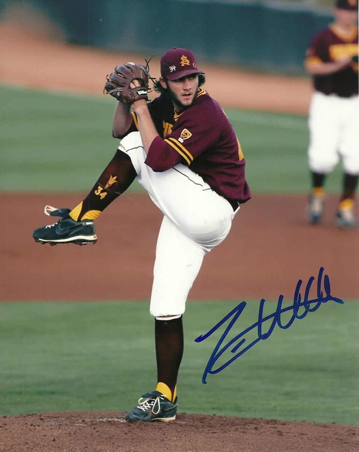 TREVOR WILLIAMS ARIZONA STATE/MARLINS SIGNED AUTO 8x10 PHOTO W/COA