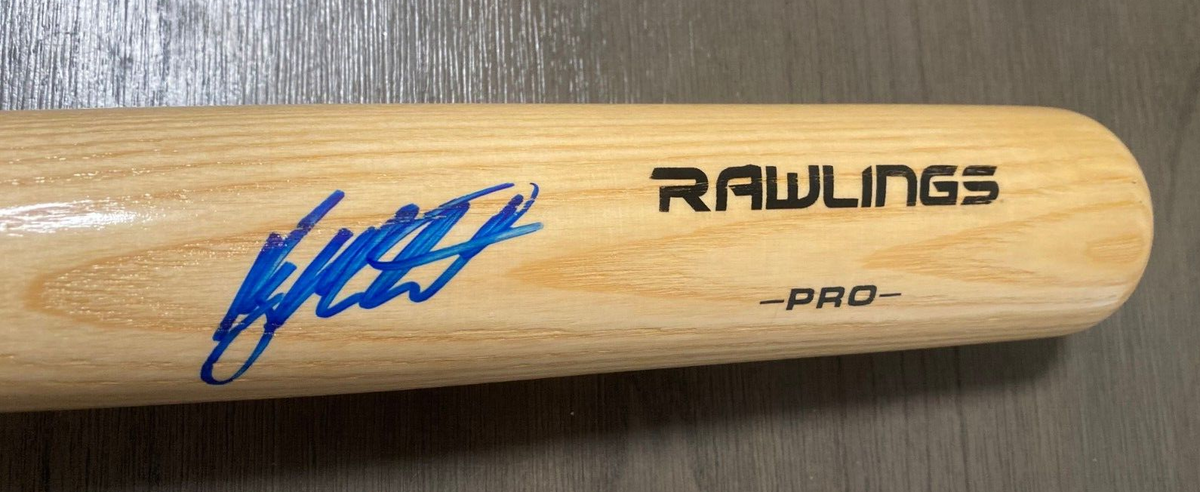 RYAN MOUNTCASTLE BALTIMORE ORIOLES SIGNED AUTOGRAPH BIG STICK BASEBALL BAT JSA