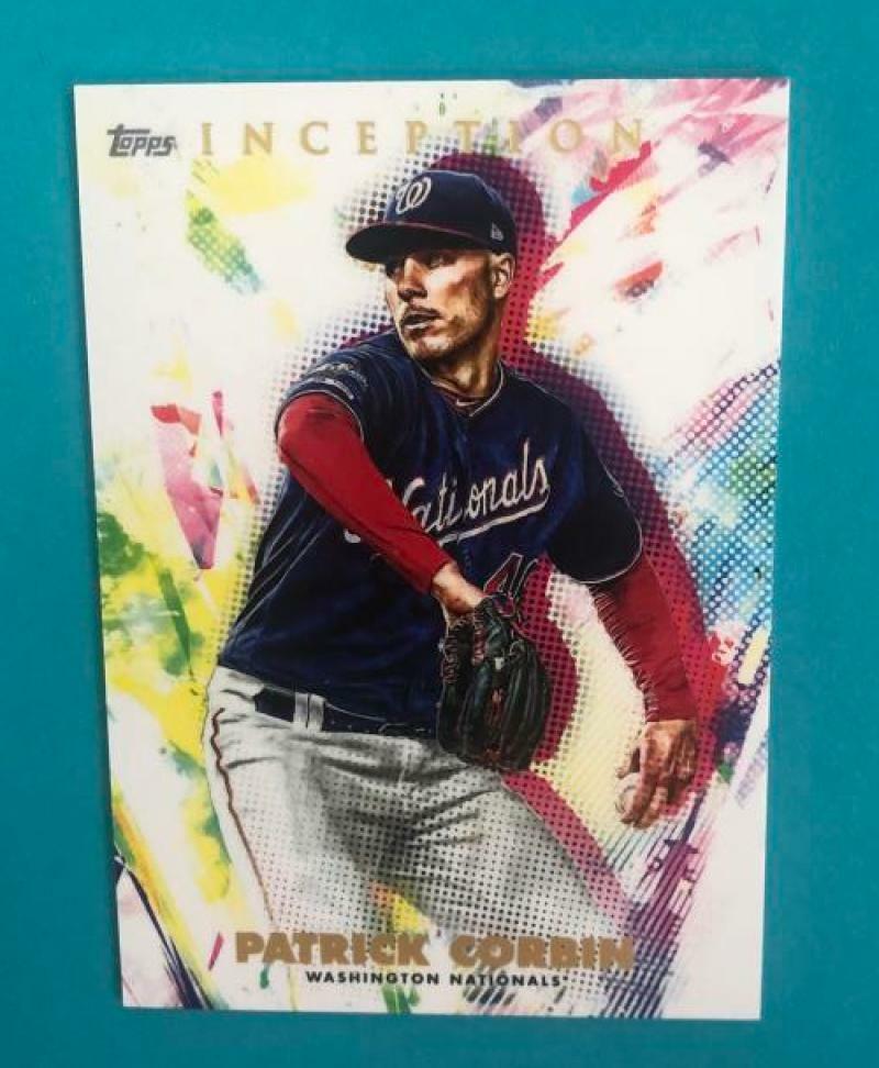 2020 TOPPS INCEPTION PATRICK CORBIN NATIONALS BASE CARD #95