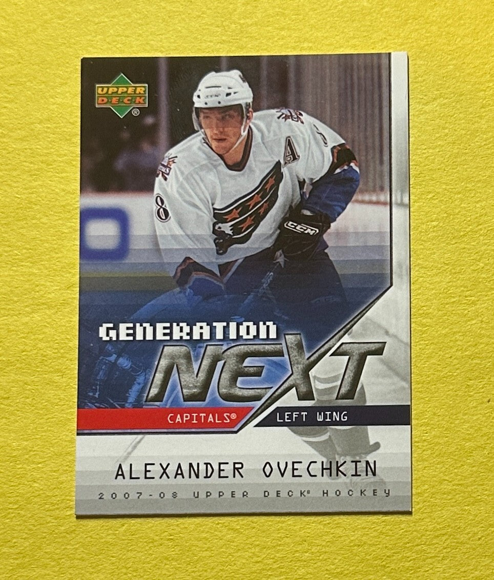 2007-08 UPPER DECK SERIES 1 ALEXANDER OVECHKIN GENERATION NEXT #GN1 CAPITALS