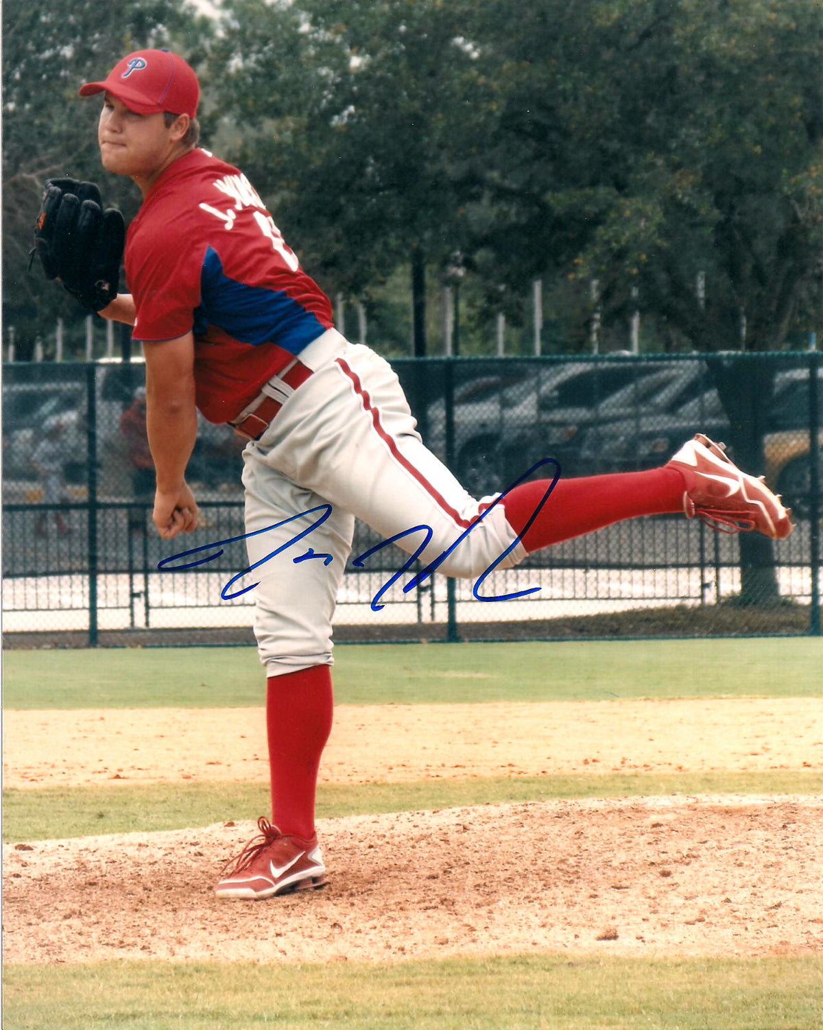 JAY JOHNSON PHILADELPHIA PHILLIES SIGNED AUTOGRAPHED 8X10 PHOTO W/COA