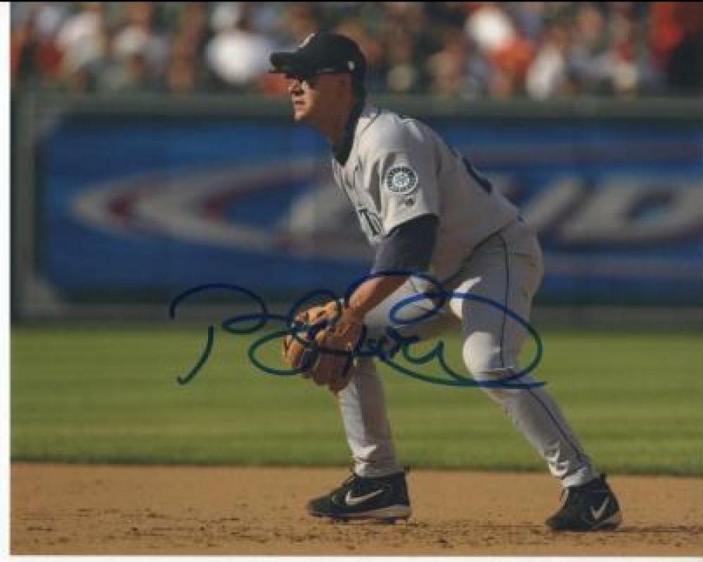 BRET BOONE SEATTLE MARINERS SIGNED AUTOGRAPHED 8X10 W/ COA