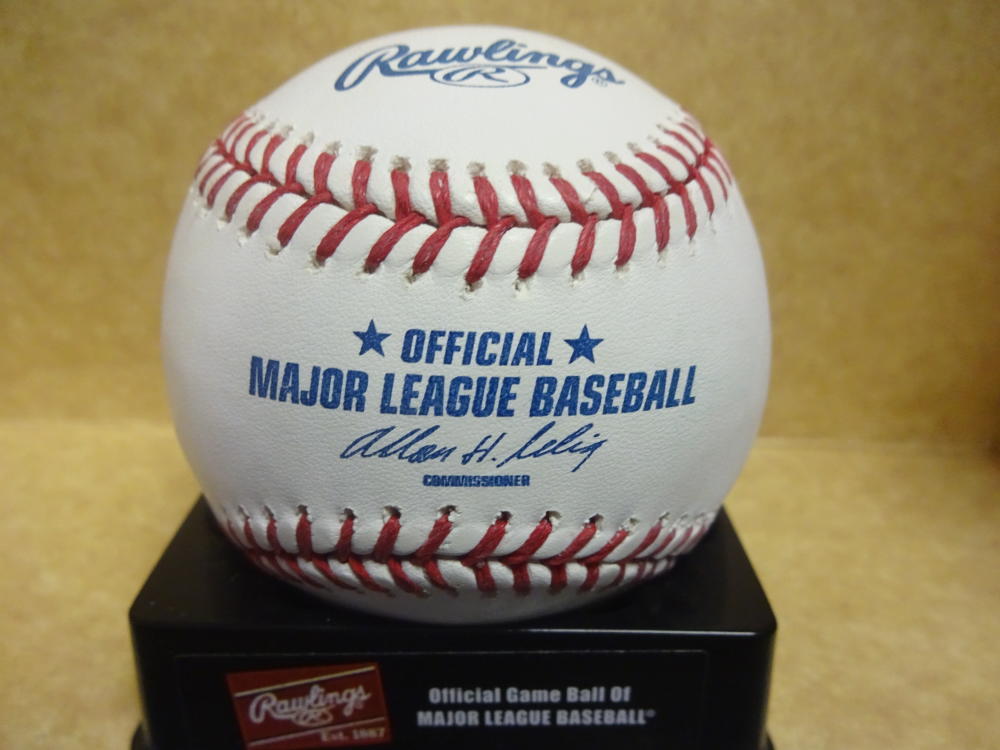 RAFAEL YNOA COLORADO ROCKIES SIGNED M.L. BASEBALL W/COA