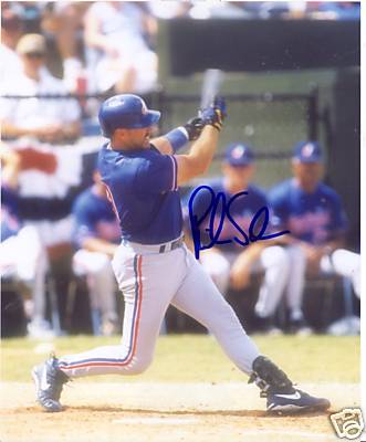 RICK SCHU MONTREAL EXPOS SIGNED 8X10 PHOTO W/COA