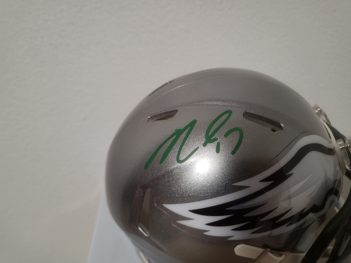 MICHAEL VICK PHILADELPHIA EAGLES SIGNED AUTOGRAPHED AUTO FLASH MINI HELMET JSA