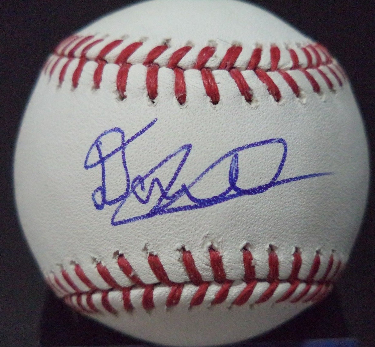DANIEL CARBONELL GIANTS SIGNED M.L. BASEBALL "ROOKIE GRAPH"  PSA/DNA COA #R26807