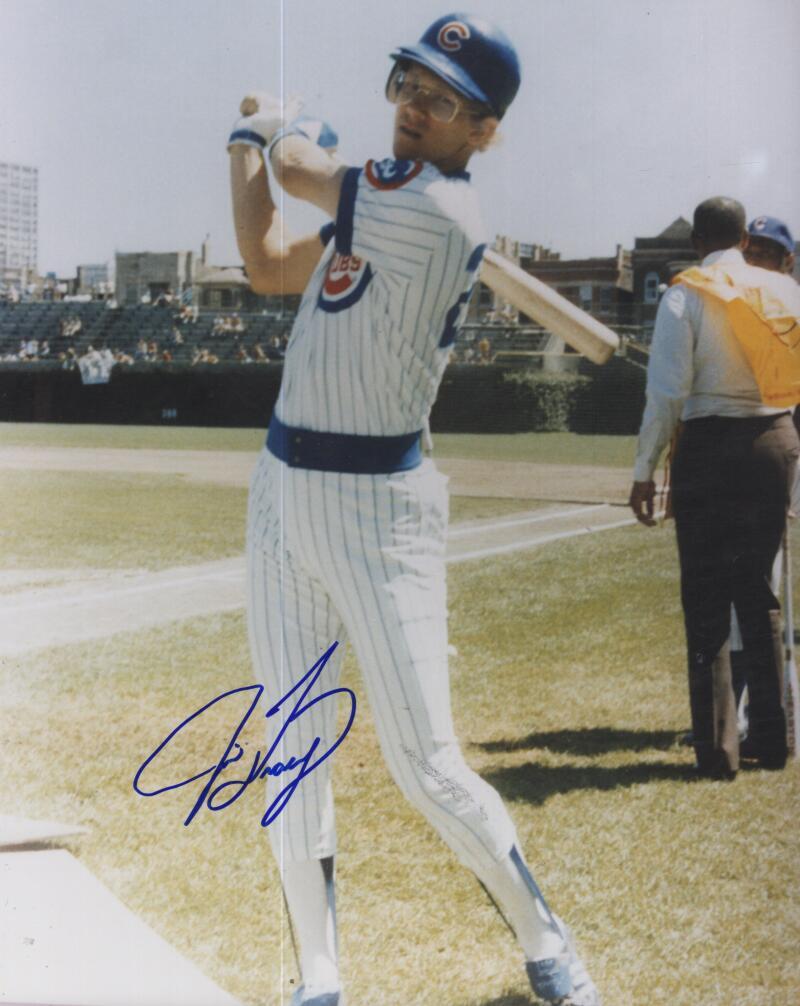JIM TRACY   CUBS  SIGNED AUTOGRAPHED 8X10 PHOTO  W/ COA 