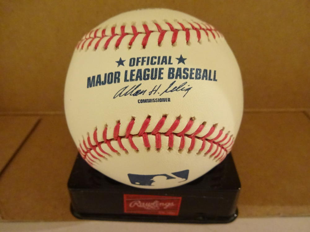 PAT MISCH GIANTS/METS  SIGNED  AUTOGRAPHED M.L.  BASEBALL W/COA