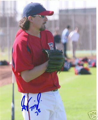 GARY MAJEWSKI WASHINGTON NATIONALS SIGNED 8X10 PHOTO