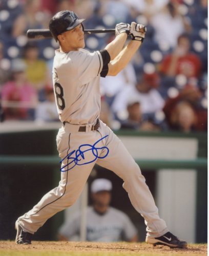 BRAD DAVIS FLORIDA MARLINS SIGNED 8X10 PHOTO W/COA