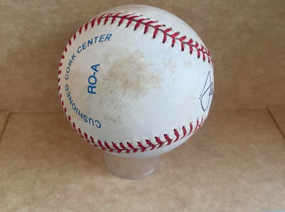 JIM BOUTON PILOTS/YANKEES SIGNED AUTOGRAPHED A.L. BASEBALL BECKETT AUTH