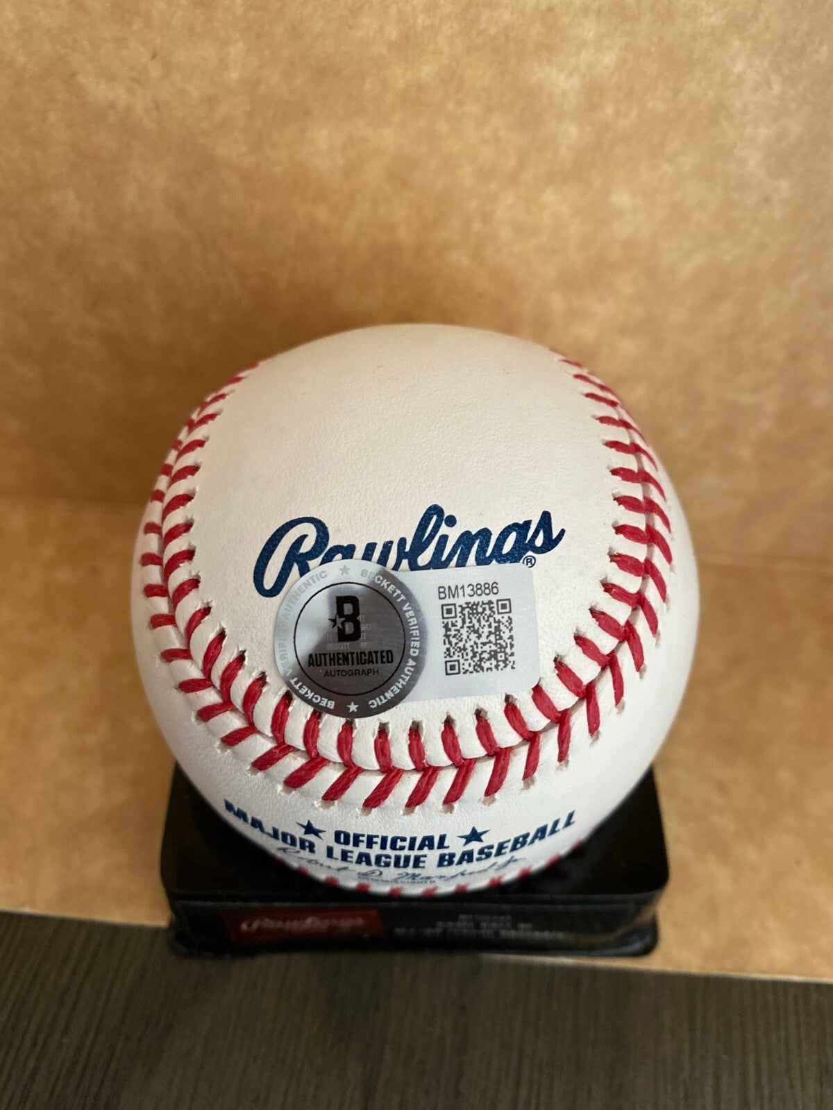 LOGAN TANNER CINCINNATI REDS SIGNED AUTOGRAPHED M.L. BASEBALL BECKETT *