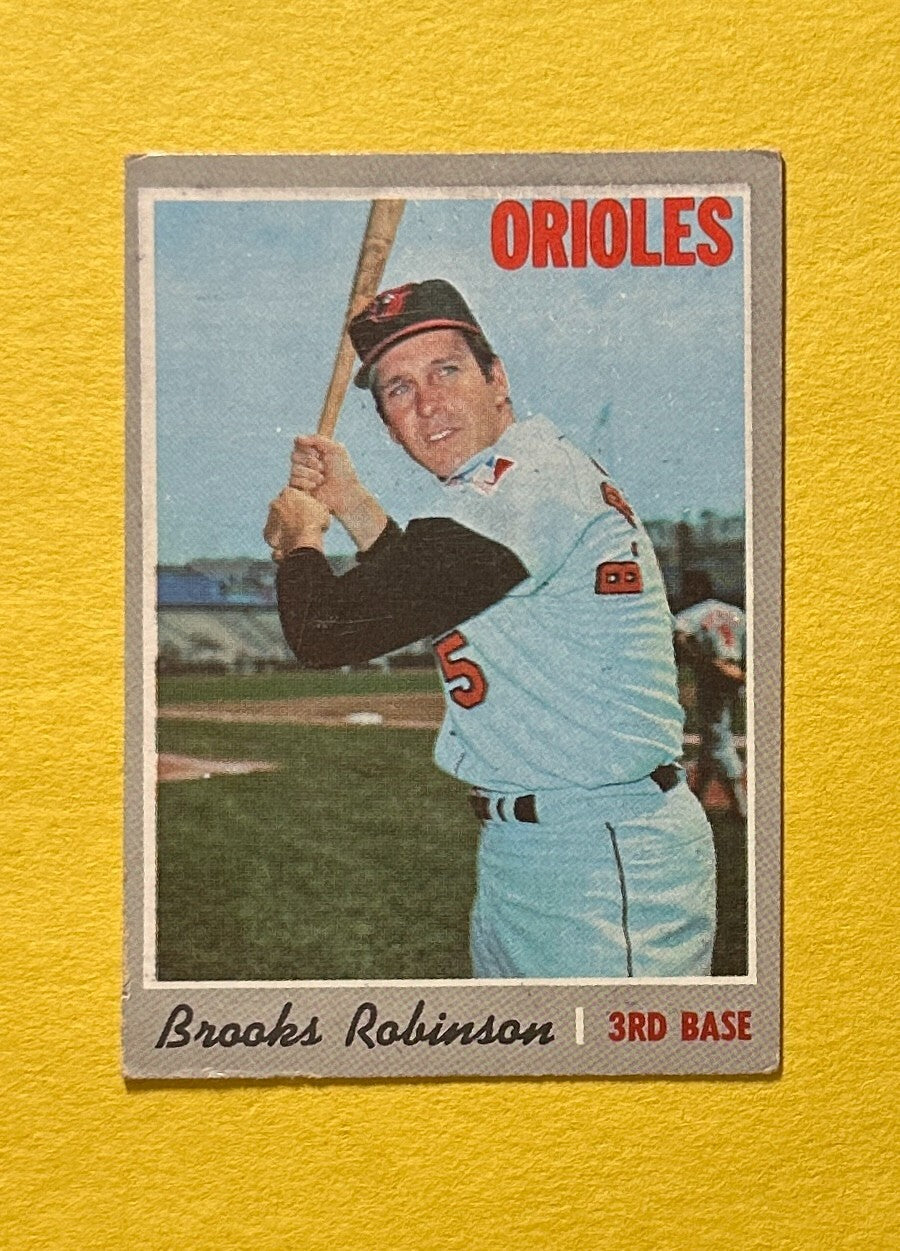 1970 TOPPS BROOKS ROBINSON #230 ORIOLES HOF