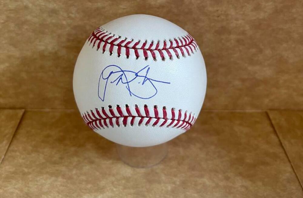 NICK SOLAK TEXAS RANGERS SIGNED AUTO M.L. BASEBALL JSA WP834663