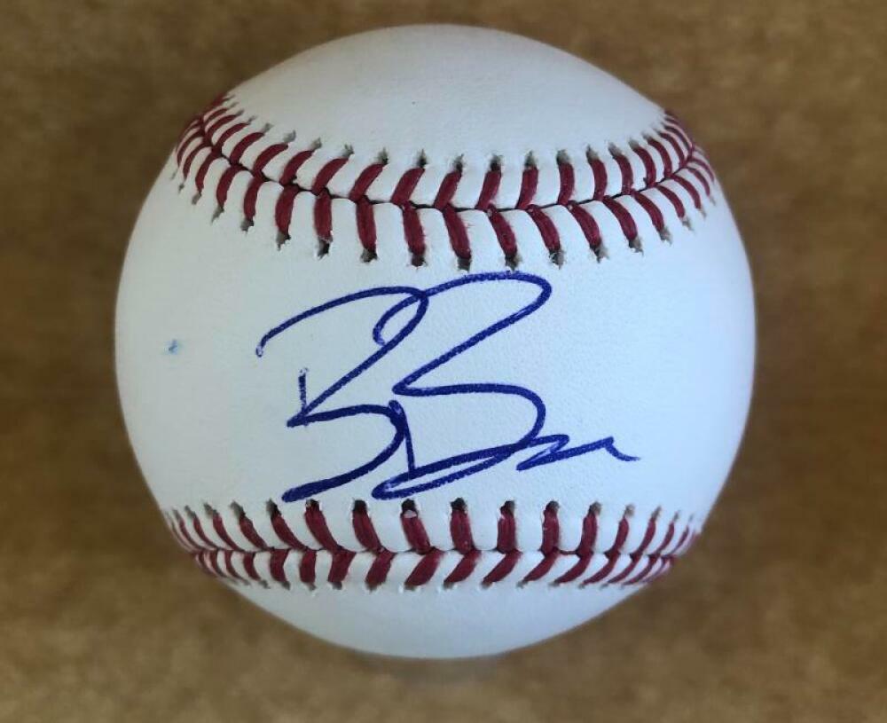 BEAU BURROWS DETROIT TIGERS ROOKIE YEAR SIGNED AUTOGRAPHED M.L. BASEBALL R422