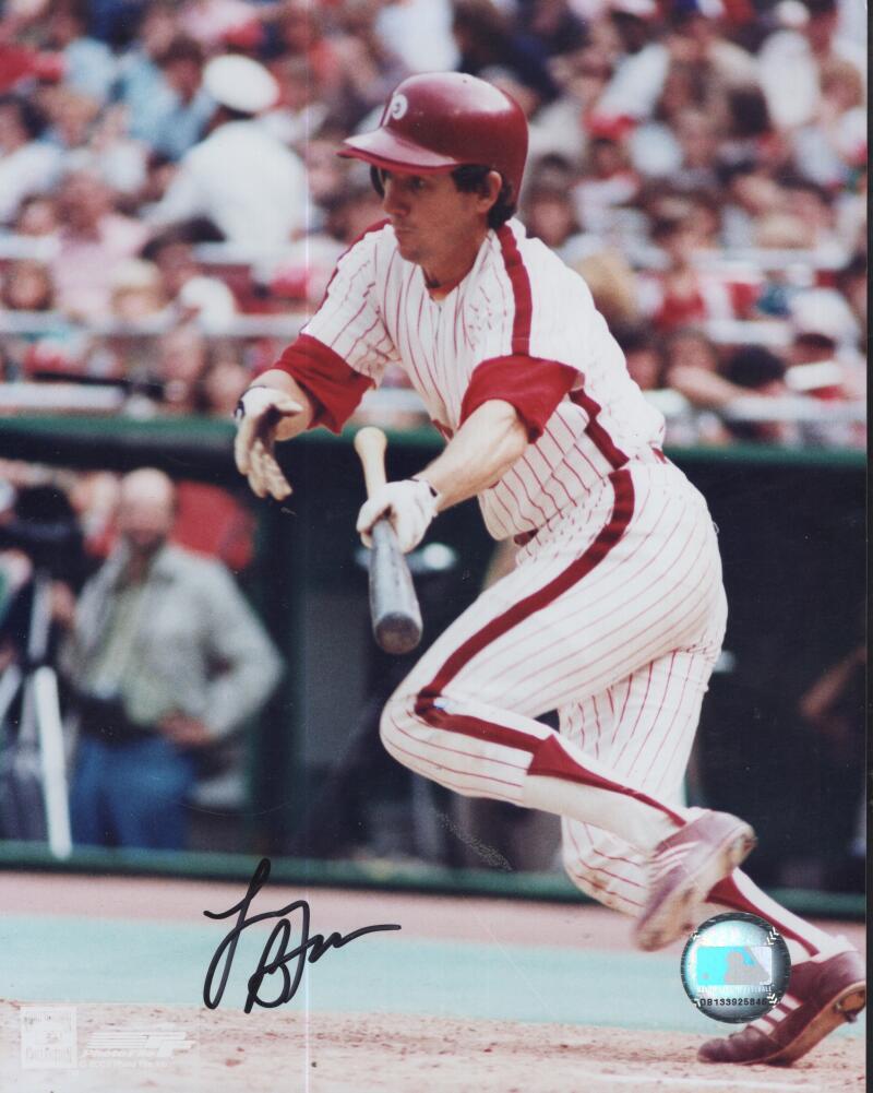 LARRY BOWA PHILLIES  SIGNED AUTOGRAPHED 8X10 PHOTO W/ COA