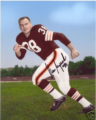 STAN SZYUREK CLEVELAND BROWNS SIGNED 8X10 PHOTO W/COA