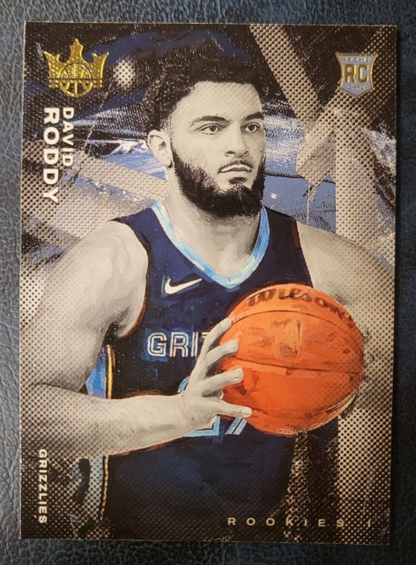 2022-23 PANINI COURT KINGS DAVID RODDY GRIZZLIES ROOKIE RC CARD #98