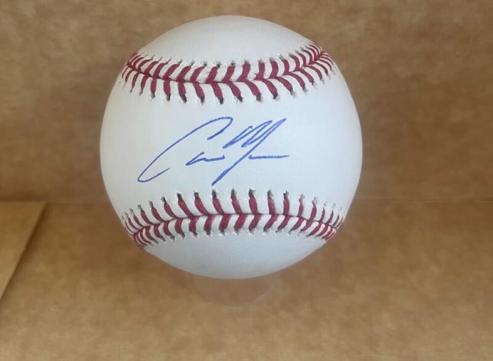 CAMERON MAYBIN TIGERS/YANKEES SIGNED AUTO M.L. BASEBALL BAS AUTHENTICATED