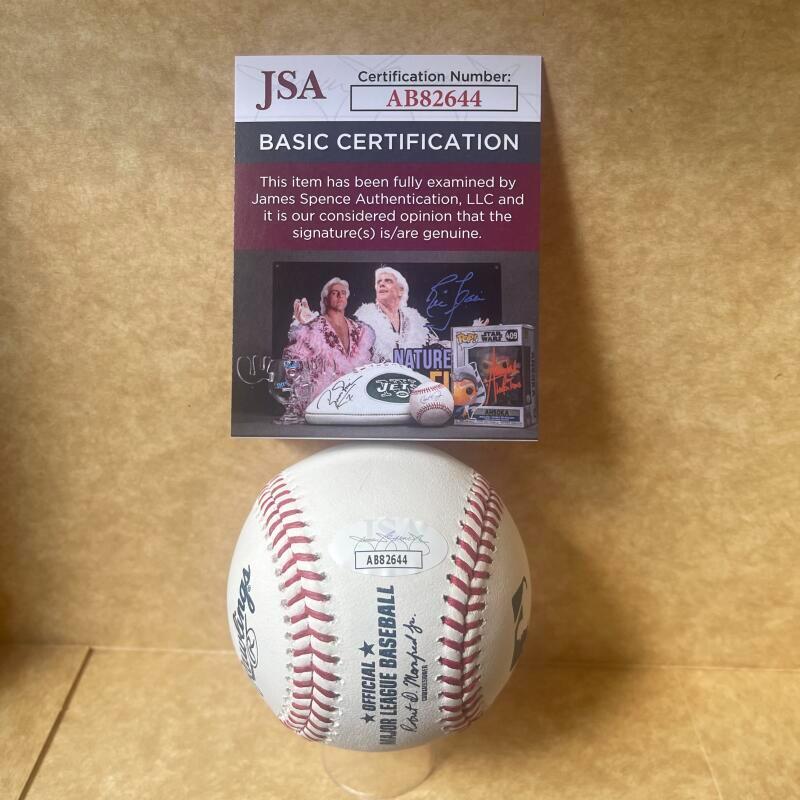 GARY PETTIS ANGELS/TIGERS SIGNED AUTOGRAPHED M.L. BASEBALL JSA AB82644
