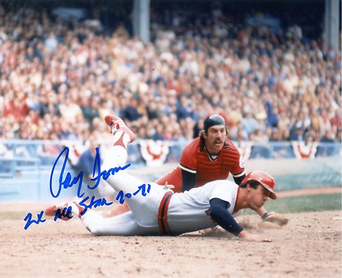 RAY  FOSSE  CLEVELAND  INDIANS    SIGNED 8X10