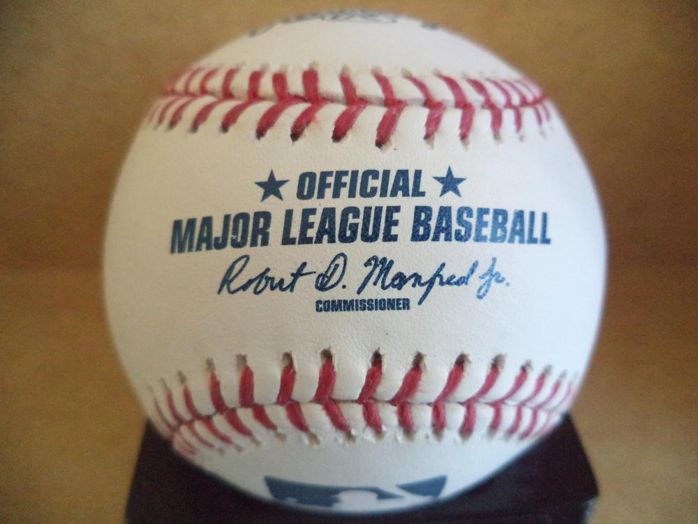 TYLER GOEDELL PHILLIES/REDS SIGNED AUTOGRAPHED M.L. BASEBALL W/COA