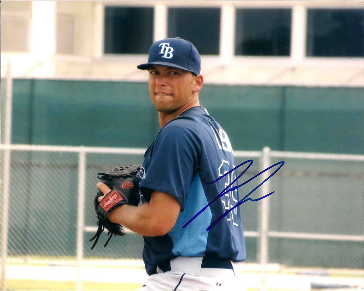 LENNY LINSKY TAMPA BAY RAYS SIGNED AUTOGRAPHED 8X10 PHOTO W/COA