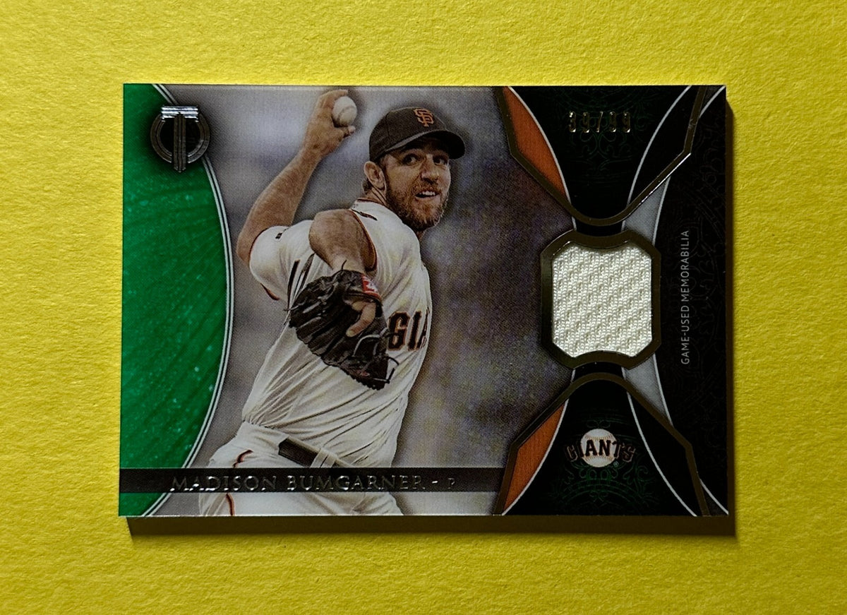 2017 TOPPS TRIBUTE MADISON BUMGARNER RELIC /99 #TR-MB GIANTS