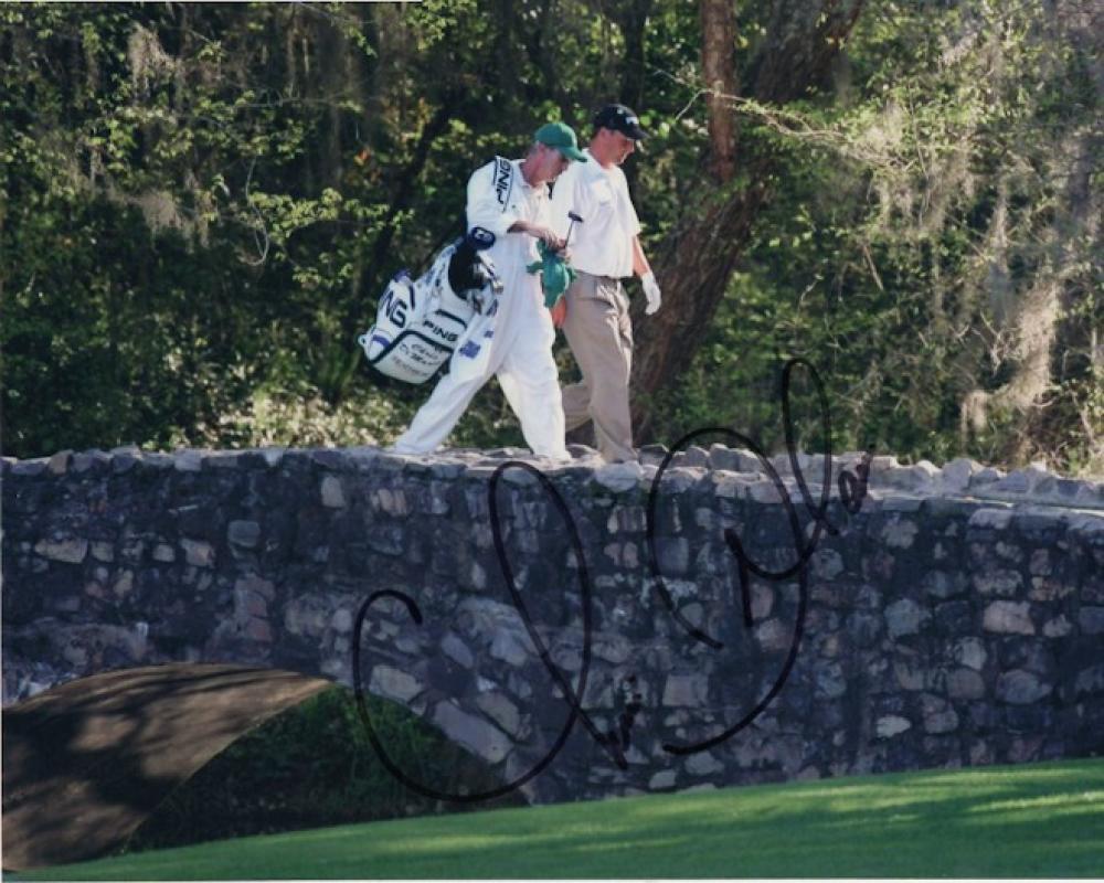 CHRIS DIMARCO GOLFER SIGNED 8X10 PHOTO W/ COA