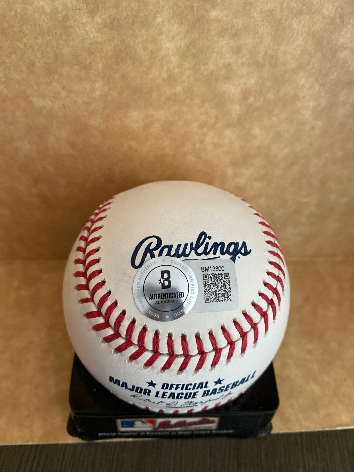RAFAEL MONTERO HOUSTON ASTROS SIGNED AUTOGRAPHED M.L. BASEBALL BECKETT BAS